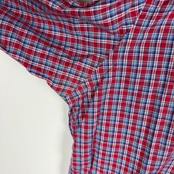 Polo Ralph Lauren Button Down Shirt Collared Plaid Red Blue White Yellow Men’s L - Picture 7 of 13